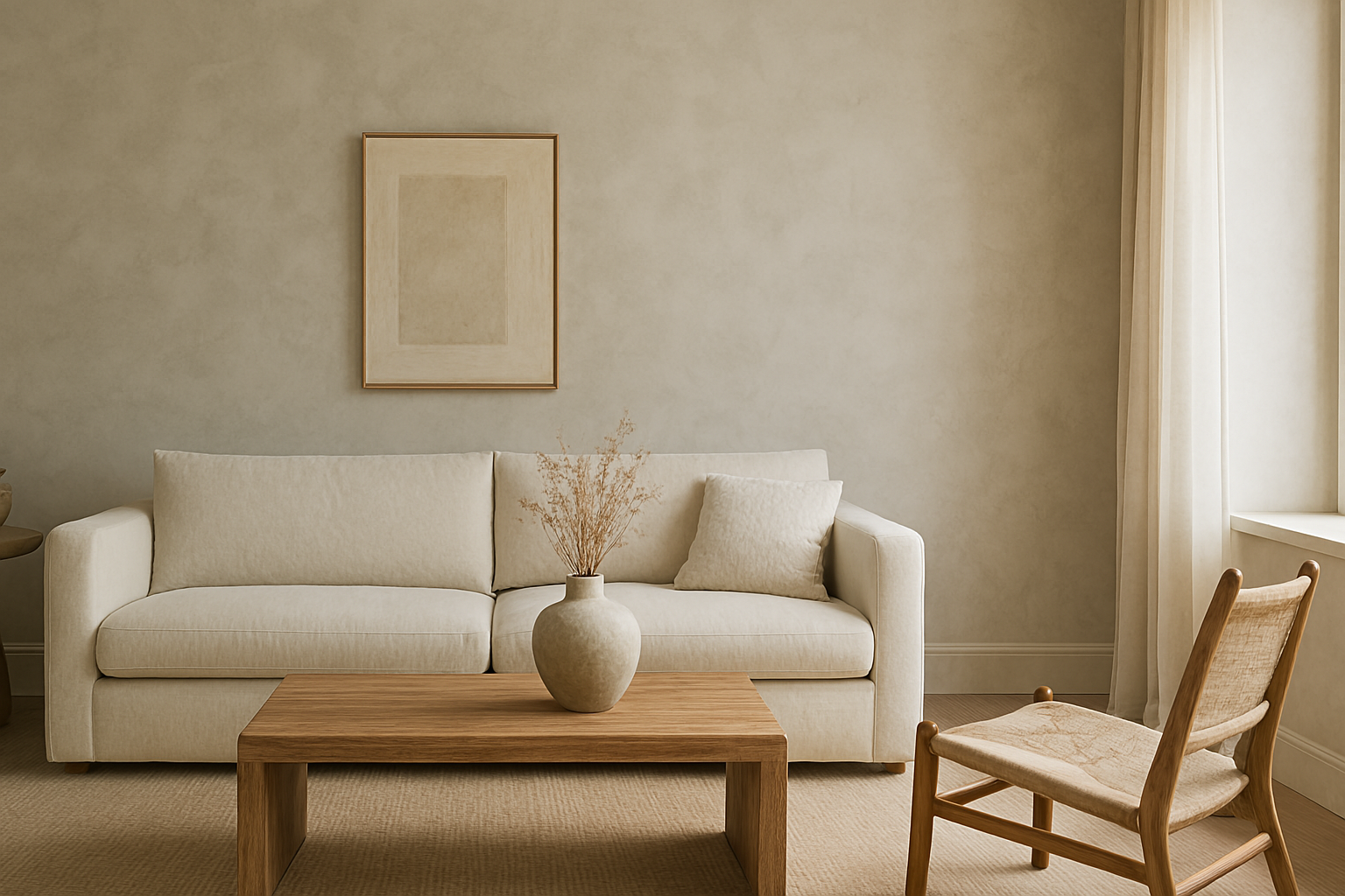 Limewash | Living Room | White